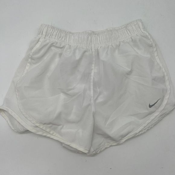 Nike Pants - Nike Dri Fit Tempo White Running Shorts Small